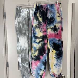 Vitality tie dye sweatpants